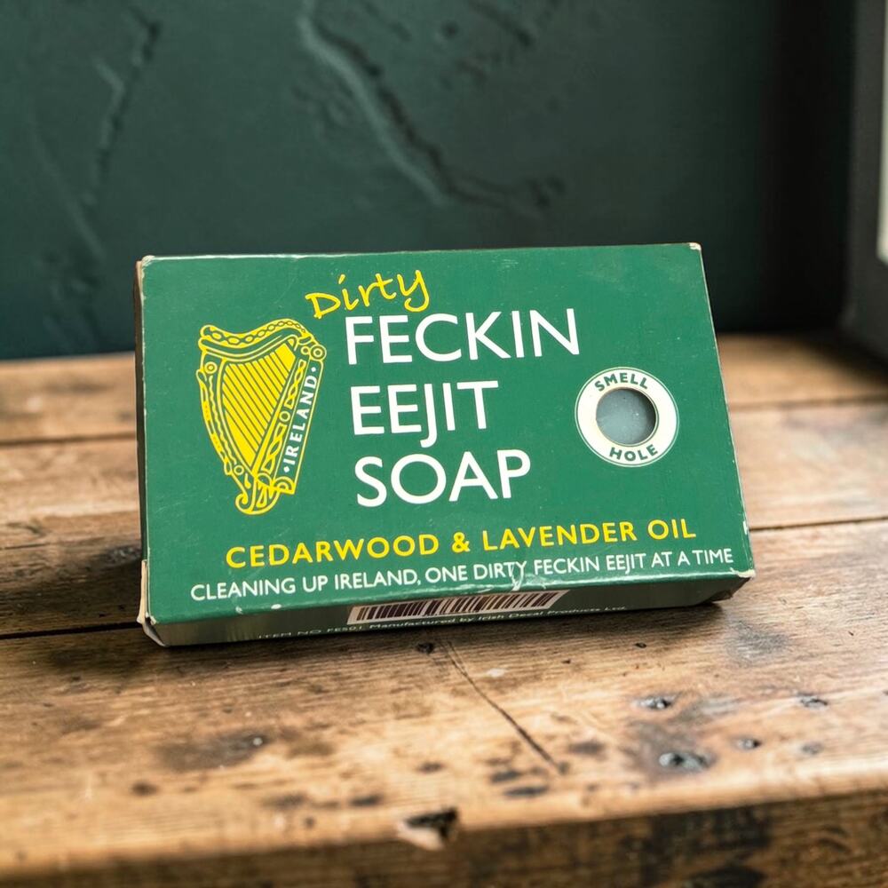 Feckin Eejit Soap A Fun Gag Gift Made in Ireland New